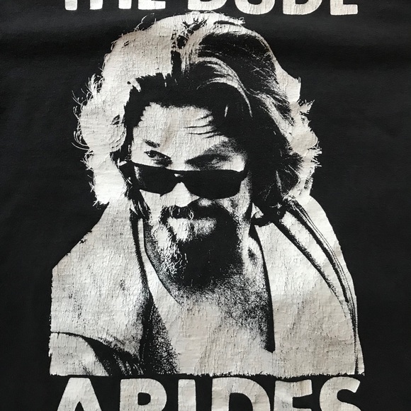 Retro Big Lebowski T-Shirt small - Picture 2 of 3